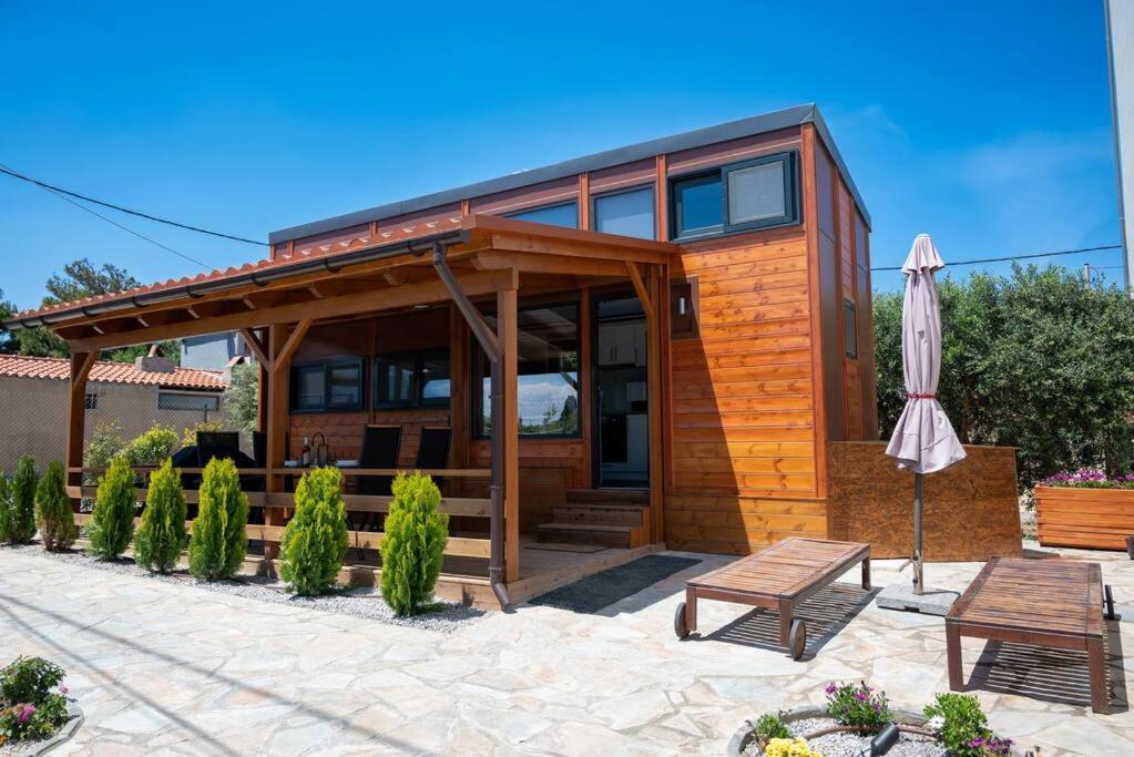 Tiny Among The Olives Chalet